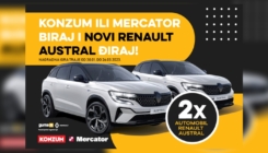 Konzum i Mercator organizuju novu nagradnu igru i po prvi put tržištu predstavljaju najnoviji Renault Austral