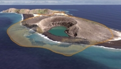 U Tihom oceanu se pojavio novi otok, na njemu pronađeni neočekivani organizmi