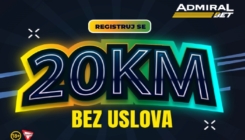 AdmiralBet: Poklon od 20 KM – bez uslova i bonus od 50% za uplatu!