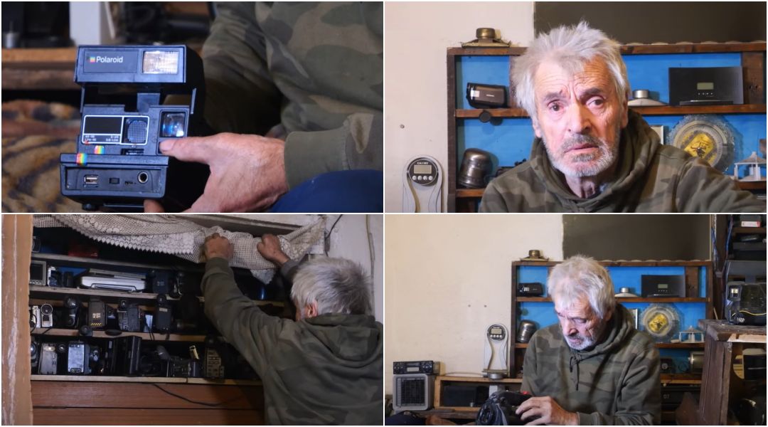 Polaroid 77-godišnjeg Sulje Selimovića svira, pjeva, upravlja roštiljem