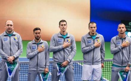 Objavljeni sastavi timova za Davis cup meč Tajvan - BiH, okupljanje 7. septembra u Taipeu