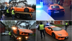 MUP zaplijenio 'Lamborghini' Vučićevog kumčeta: Za bahate i nasilne vozače nema mjesta na ulicama