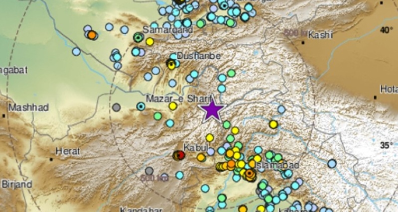 Snažan zemljotres jačine 6.5 po Richteru zatresao Afganistan