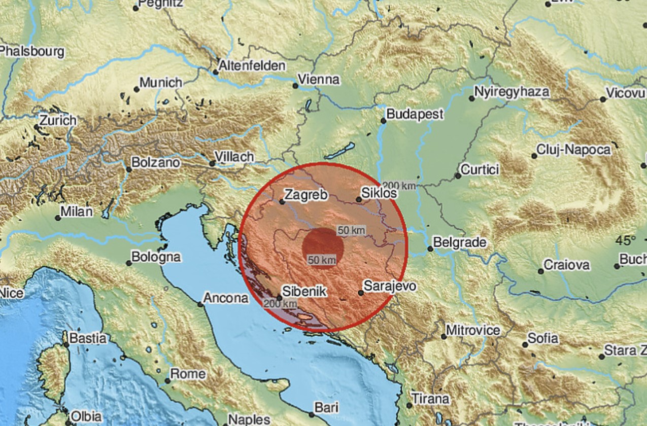 Zemljotres se rano jutros osjetio na području Banja Luke