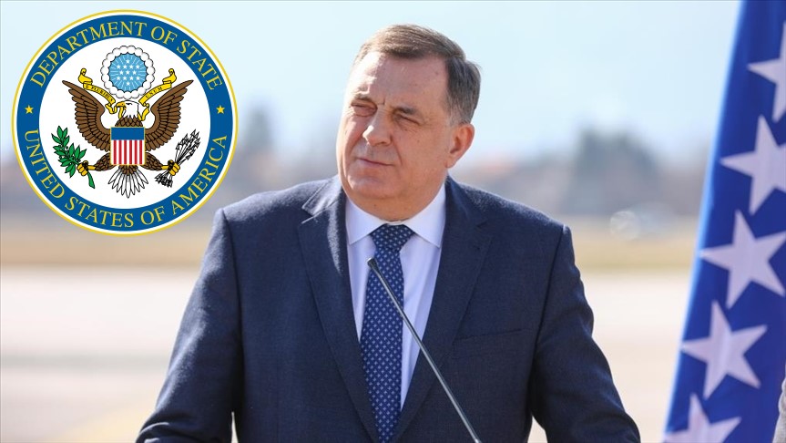 Poruka State Departmenta Dodiku: Separatistička retorika opasna i štetna za napredak BiH