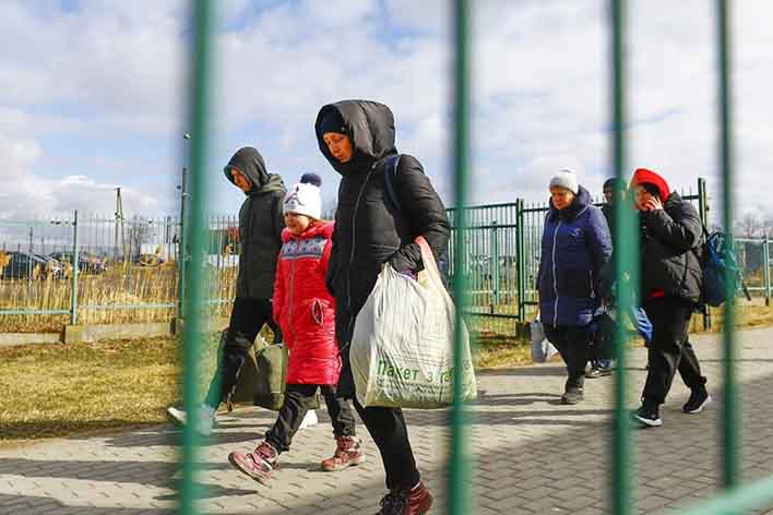 Više od 10,5 miliona ukrajinskih izbjeglica prešlo u Poljsku od početka rata