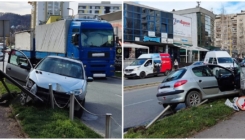 Tuzla: Jedna osoba povrijeđena u sudaru automobila i kamiona