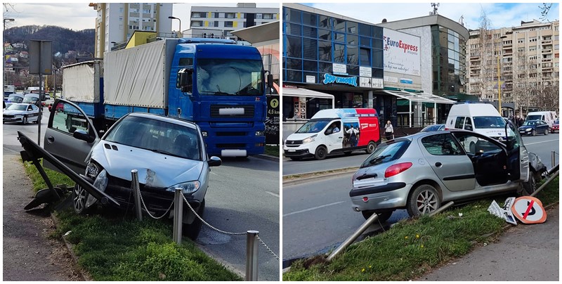 Tuzla: Jedna osoba povrijeđena u sudaru automobila i kamiona