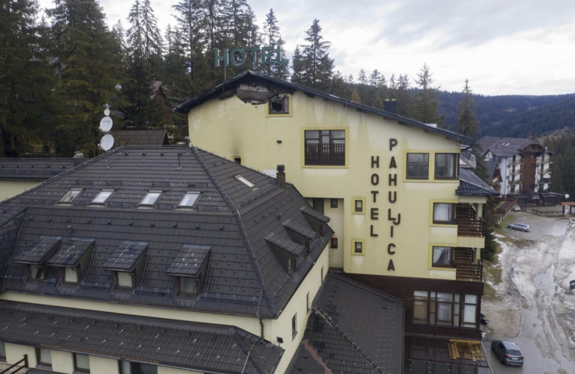 Oglasila se uprava Hotela Pahuljica nakon požara: Najbitnije je da nije bilo povrijeđenih