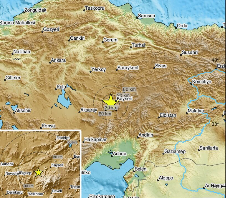 Uzastopni zemljotresi ponovo pogodili centralnu Tursku