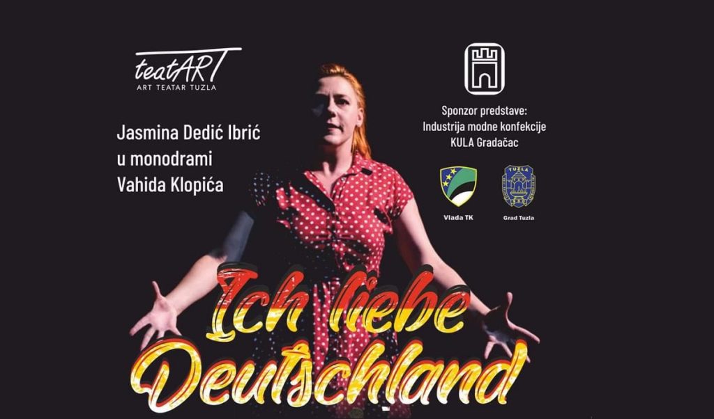 Od premijere do 50. jubilarne izvedbe: Monodrama “Ich liebe Deutschland” 26. aprila u BKC TK