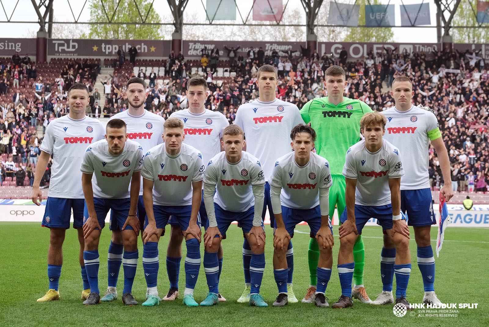 Juniori Hajduka danas igraju finale Lige prvaka