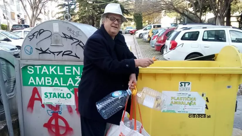 Tužna sudbina legende Jugoplastike: Pobijedio rak, izgubio sina, a sada skuplja plastiku po kontejnerima