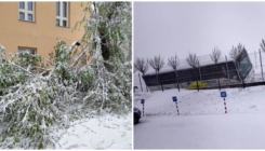 Snježno nevrjeme u Srbiji, orkanska bura u Hrvatskoj