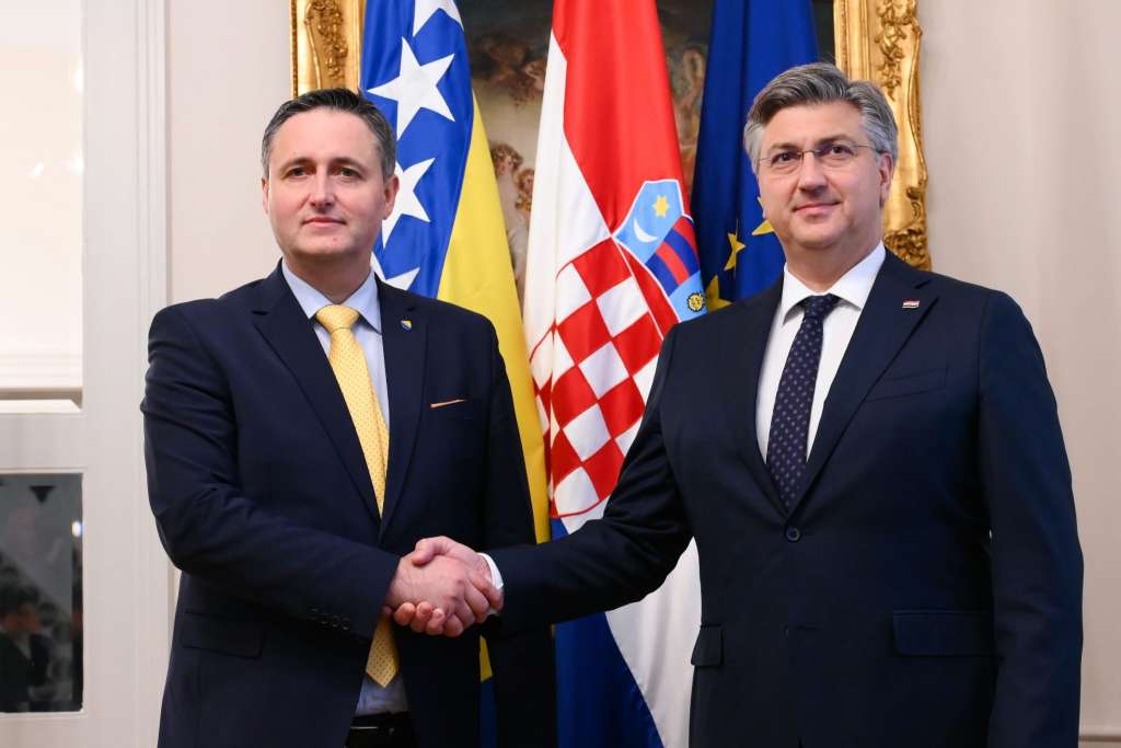 Plenković pozvao BiH na što skorije ispunjavanje reformi kao bi otvorila pristupne pregovore