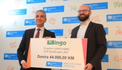 Donacija u iznosu od 44.000 KM: Decenija najboljeg prijateljstva kompanije Bingo i SOS Dječijih sela u BiH