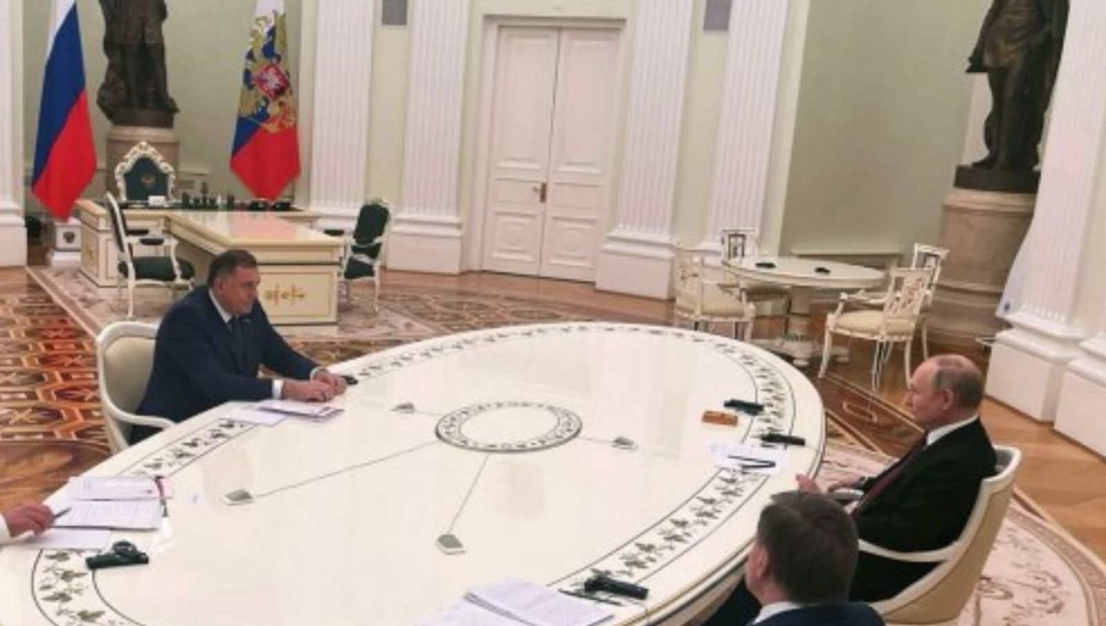 Sastanak u Moskvi: Dodik pravdao Putinovu invaziju na Ukrajinu, on mu zahvalio na prijateljskom stavu RS-a