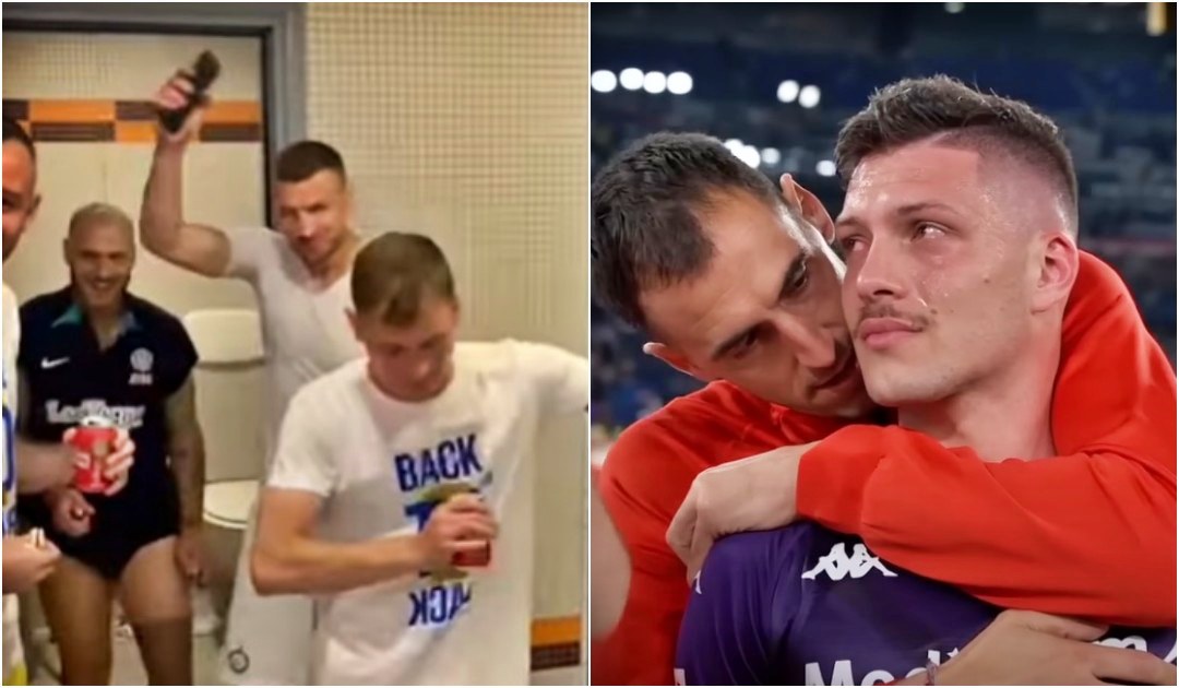 Džeko se rasplesao sa saigračima u svlačionici, Jović tragičar Fiorentine