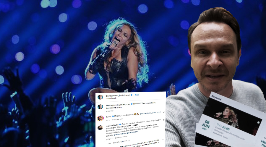 Enis Bešlagić poklanja karte za koncert Beyonce: "Nemam vremena, iskrslo mi je nešto bolje"