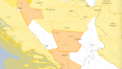 FHMZ izdao narandžasto upozorenje: Sutra jake padavine i udari vjetra do 80 km/h