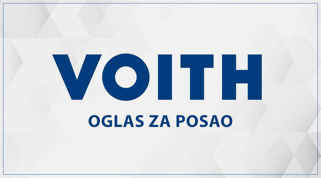 OGLAS: Voith Hydro Bosnia zapošljava više kandidata na nekoliko pozicija