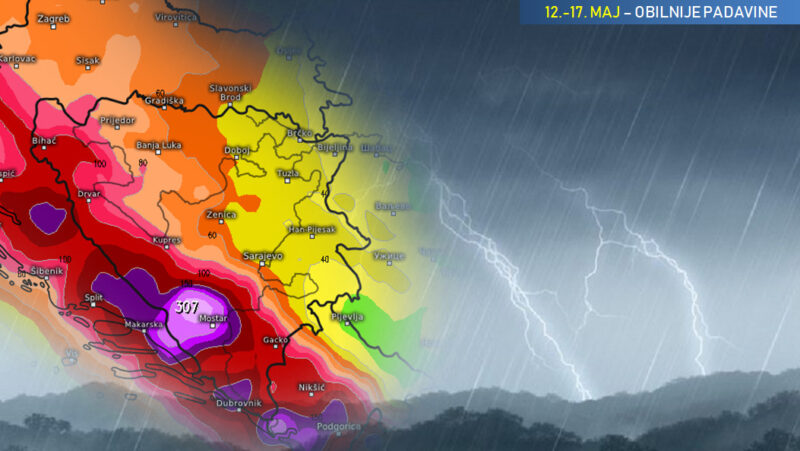 BiH na udaru obilnijih padavina narednih nekoliko dana