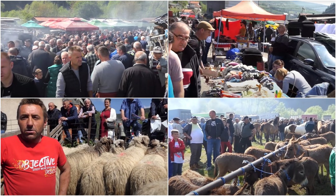 Nezabilježena posjeta vašaru u Turbetu: Za šest minuta prodao 11 ovaca