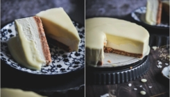 Nepečeni cheesecake od bijele čokolade