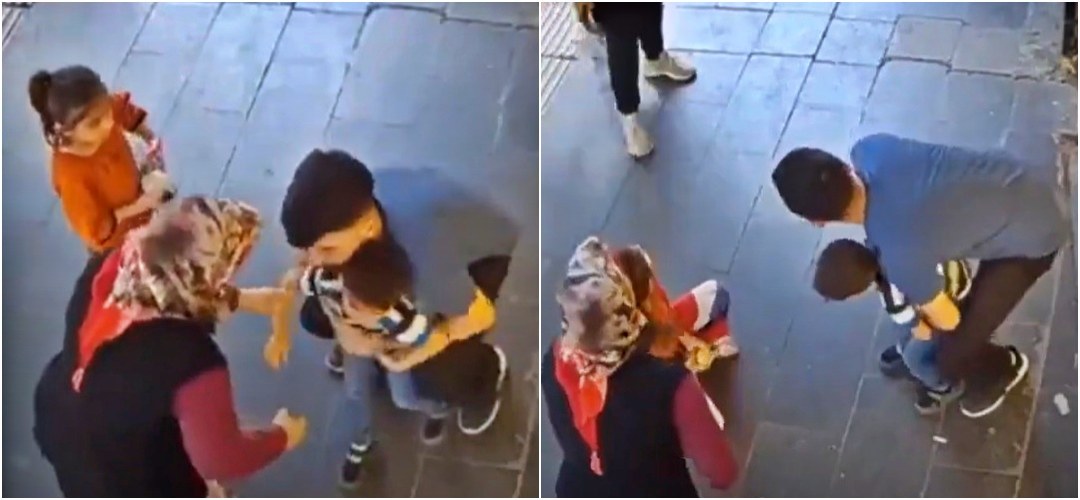 Sigurnosne kamere snimile dramatičan trenutak: Mladić spasio dijete od gušenja