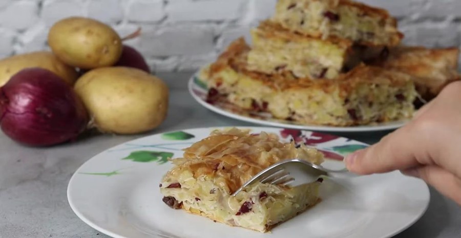 Recept za krompirušu sa suhim mesom za sve koji nemaju vremena