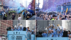 Ni kiša nije pokvarila proslavu: Manchester City sa navijačima na ulicama grada slavio trofej