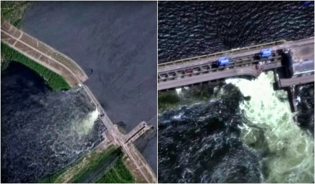 Rusija i Ukrajina u međusobnim optužbama: Uništena ključna brana u Ukrajini