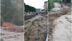 Poplave napravile haos: Putna komunikacija u pravcu Sapna - Kalesija u potpunosti prekinuta