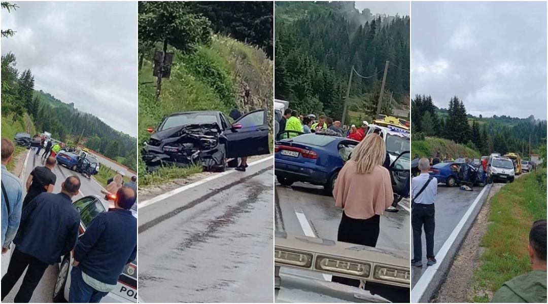 Nakon saobraćajne nesreće na Bijambarama saobraćaj normalizovan