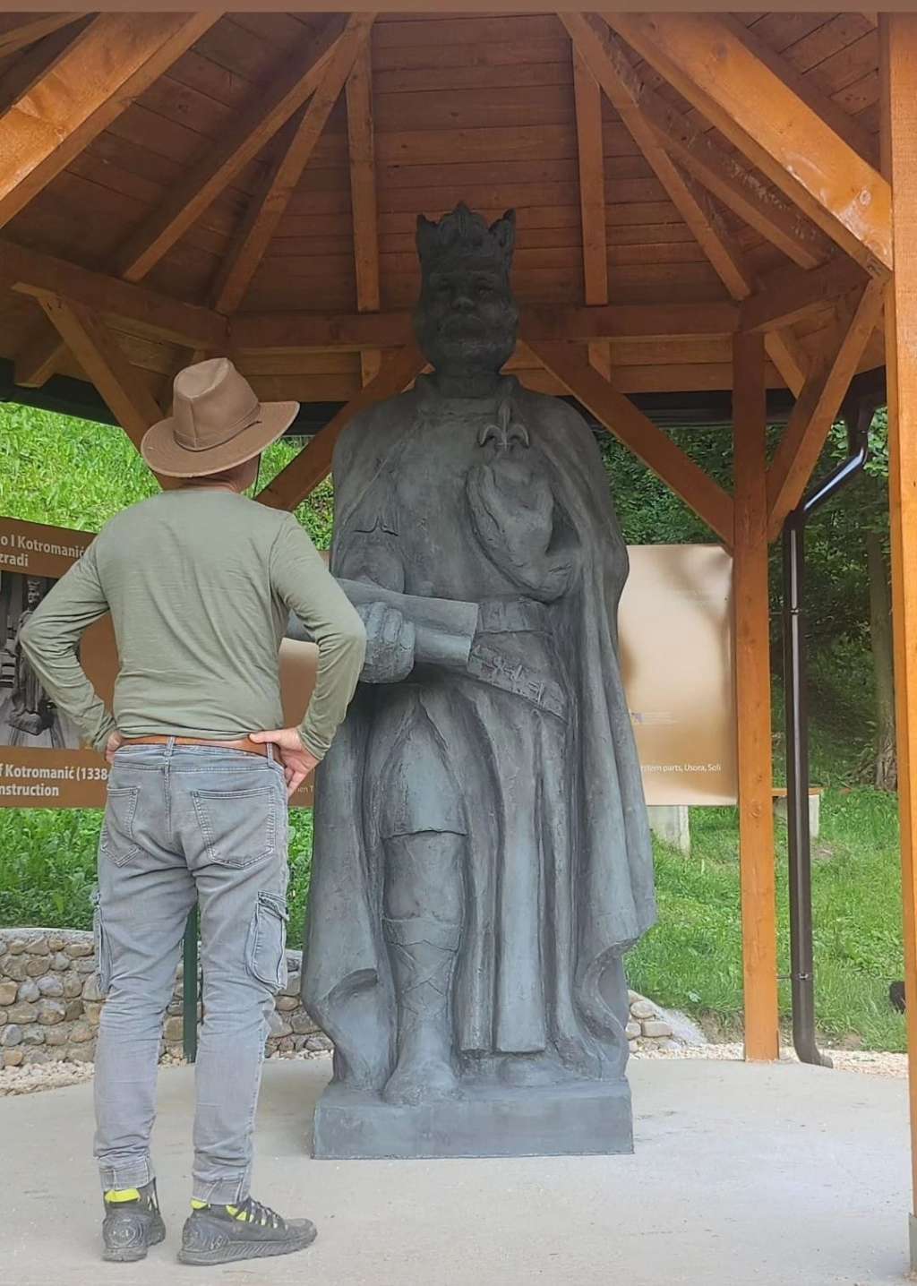 Otkrivanje statue kralja Tvrtka Kotromanića u parku 'Ravne 2'