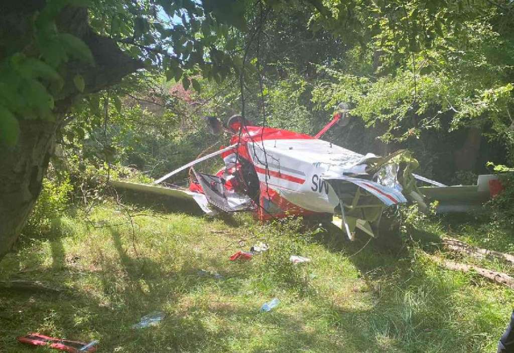 U blizini aerodroma: Pao avion u Crnoj Gori