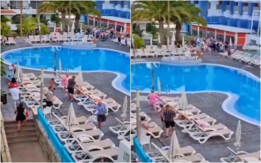 Gosti hotela 'nagrnuli' na ležaljke pored bazena: Peškirima obilježili teritorij