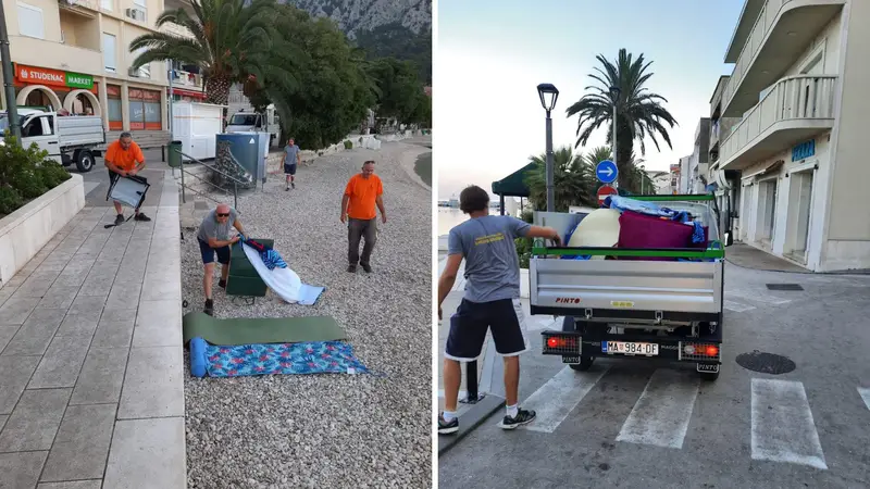 Na hrvatskoj plaži nema više ostavljanja peškira: Komunalci sve uklonili