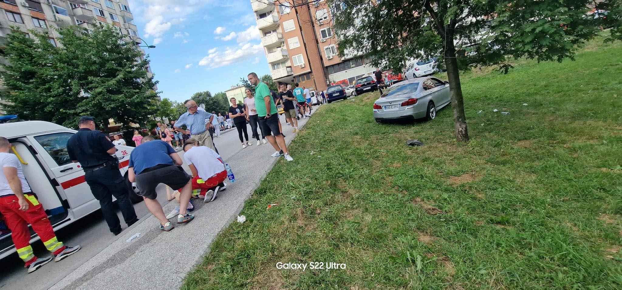 Vozač BMW-a udario dvije pješakinje u Sarajevu: Utvrđuje se stepen povreda