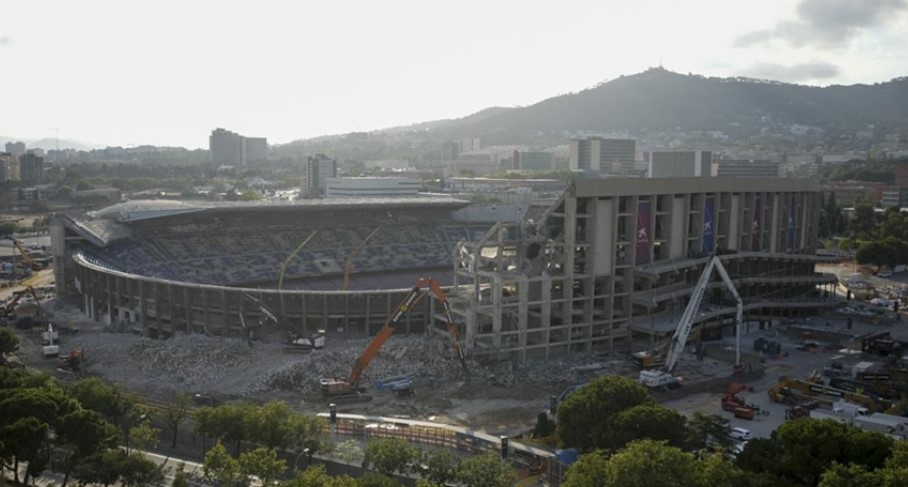 Rekonstrukcija kultnog stadiona: ”Nou Camp” nestaje u ruševinama