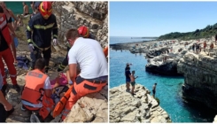 Tragedija u Umagu: Belgijanac pri skoku u more udario glavom od stijenu i poginuo