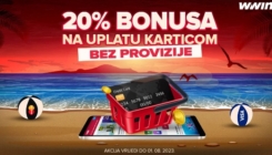 WWin: 20% bonusa na uplatu karticama