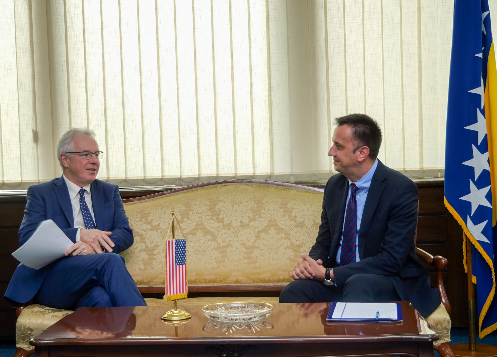 Ministar Lakić razgovarao sa ambasadorom Murphijem o unapređenju energetskog sektora