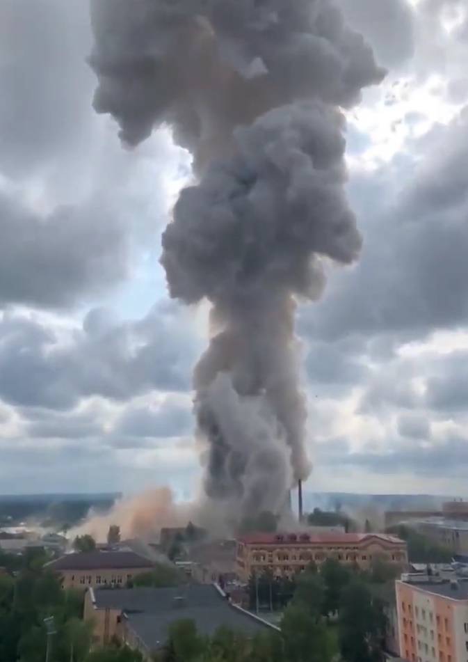 Velika eksplozija kod Moskve