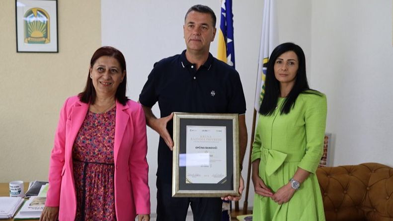 Općina Banovići dobila vrijednu nagradu za privredni razvoj