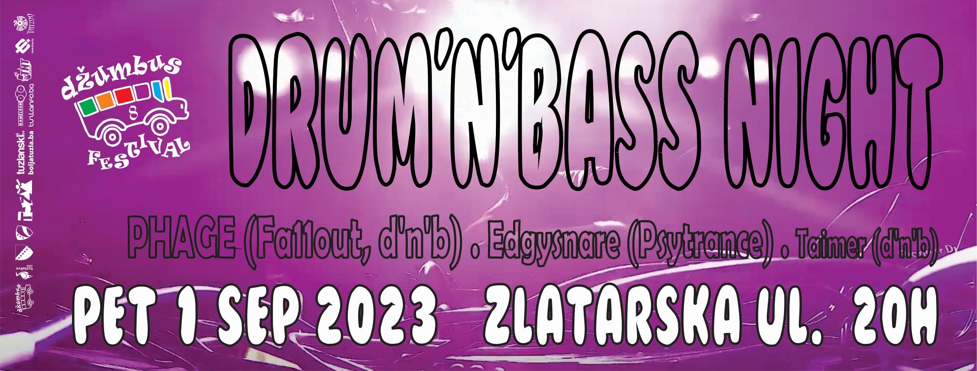 Drum and bass night u Zlatarskoj ulici