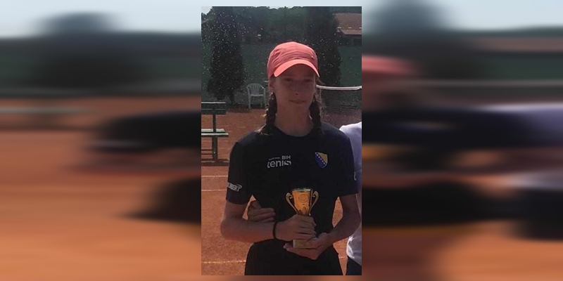 Tuzlanska teniserka Ena Bećirović u teniskoj U16 reprezentaciji BiH