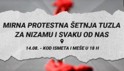 U Tuzli mirna protestna šetnja pod nazivom "Za Nizamu i svaku od nas"