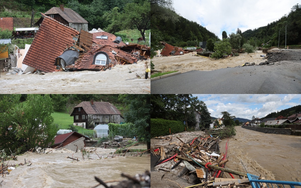 Slovenija: Zatvorene ceste u Koruškoj, situacija i dalje loša