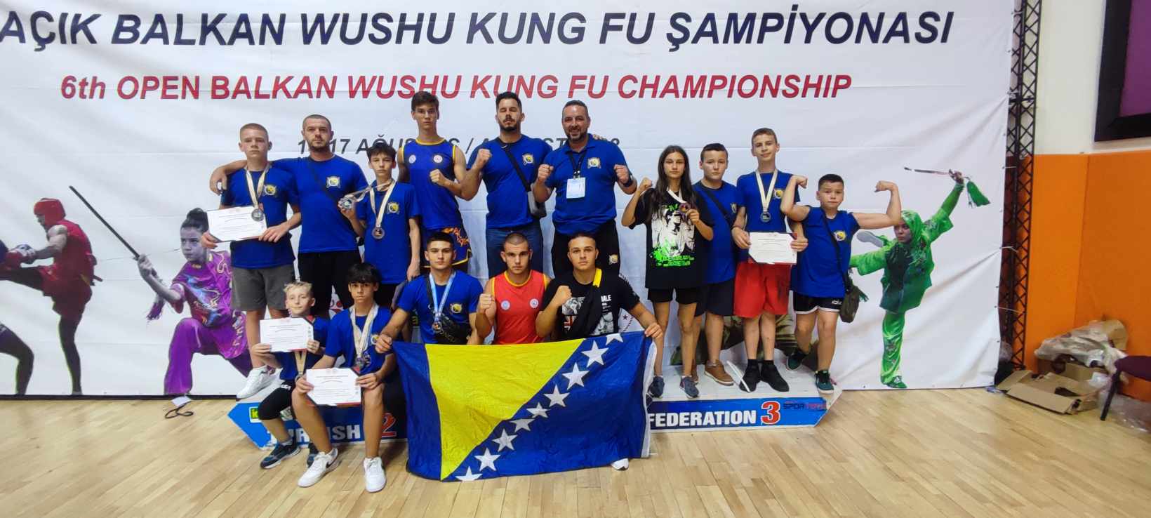 12 medalja za BiH: WuSu reprezentacija ostvarila značajan uspjeh na Balkanskom prvenstvu